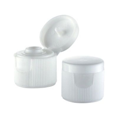 Recycelbare direkte Kunststoff-Flip-Cap-Zylinder-Design und kostenlose Probe mit 18 mm Weiß