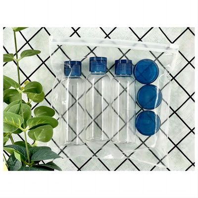 Personalpflege-Reisekit 100 ml PET-Plastikflaschen und 10 ml Creme-Gläser
