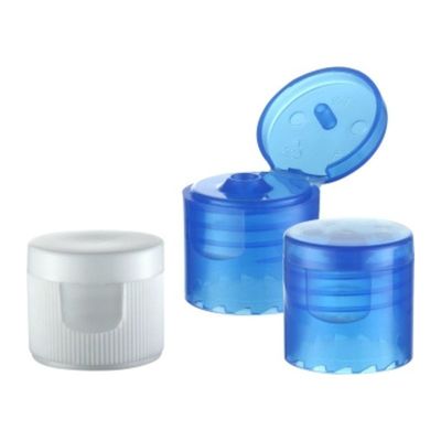 20mm Transparente Plastik-Flip-Cap für Flasche