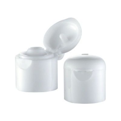 18mm glatte zylindrische Flip Top Kappe aus Kunststoff in individueller Farbe für professionelle OEM