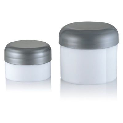 Halsbandmaterial PP 30 ml 50 ml Kosmetikbehälter Plastikkrämeglas mit Deckel