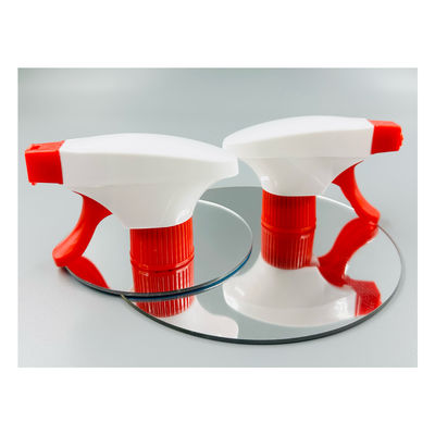 28mm Plastik Desinfektionsmittel Spray Doppeldeckel Rot Trigger Pumpe Sprayer zu Ihrem Vorteil