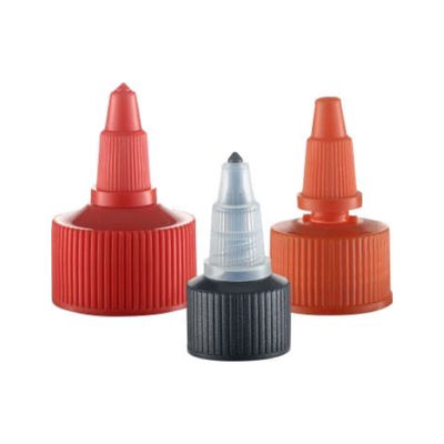 20mm 24mm 28mm Plastik-Schraubkappe Twist Top-Kappen für Flaschen und kundenspezifische Bestellung akzeptiert