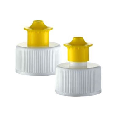 Plastikflaschenkappe 28/410 Schub-Zug-Kappe für Liqui-Flaschen
