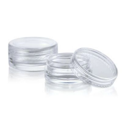 Halsbandmaterial PS 2,5 ml 3 ml Rundglas für tragbare Cream Direct
