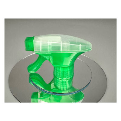28mm Doppel-Schleier Grüner Auslöser für die Haushaltsreinigung Alle Kunststoff Auslöser Sprayer OEM / ODM
