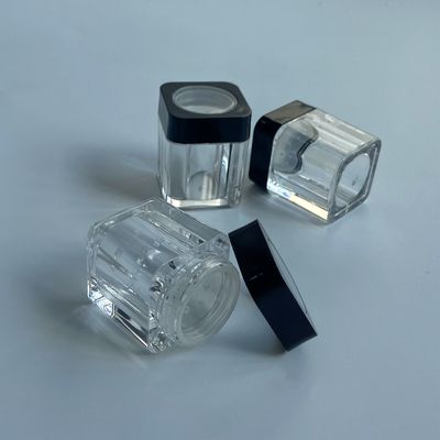 Recyclingmaterialien 10 ml Körperpflege-Kosmetikbehälter für loses Pulver und Creme