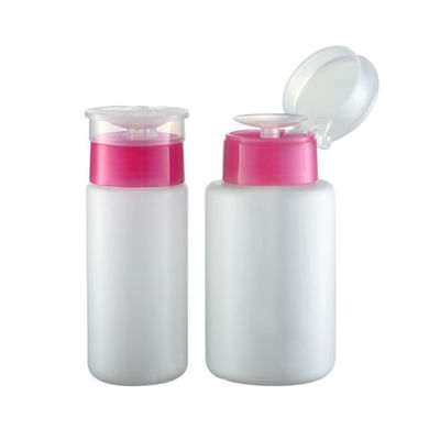 Sehr OEM / ODM 100ml/180ml Nagellackentferner Plastikflasche mit Presspumpe Flip Top Cover
