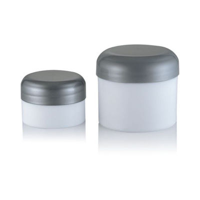 30g 50g PP Frost Body mit Sliver Lid Gesichtscreme und Augencreme Leerer Kosmetikglas