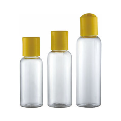 Körperlotion 30 ml 50 ml 60 ml Farbe PET-Kragenmaterial Transparente Plastikflasche