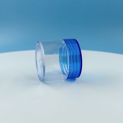 Reisefreundlich 20g 30g Kleines klares Plastikgefäß mit Deckel Kosmetische Creme-Glas