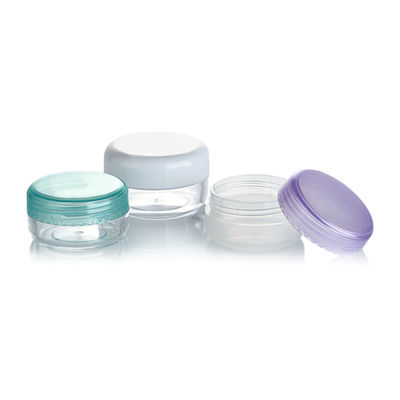 Probe frei zur Verfügung gestellt 10 ml 15 ml PET-Plastikcreme-Glas für Kosmetikbehälter