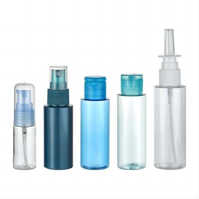 15 ml, 30 ml, 40 ml, 50 ml, 60 ml PET-Flaschen aus Kunststoff mit Pumpensprühgeräten oder Plastikkappen