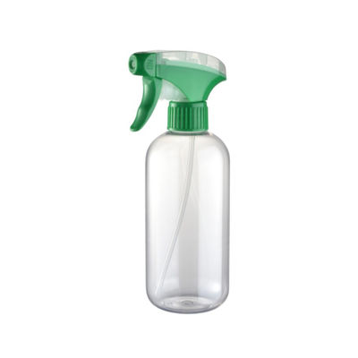 Hochwertiges OEM/ODM 400 ml transparentes Flaschen mit Sprühpistole aus Halsbandmaterial PET