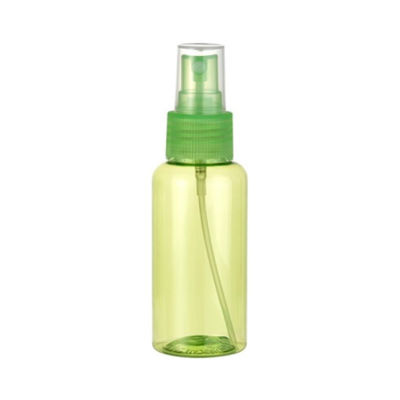 80 ml PET-Flasche mit rundem Schulter, klarer Plastikflasche mit 24/410-Pumpensprayer